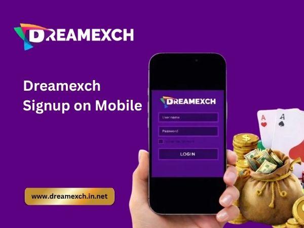 Dreamexch Signup on Mobile